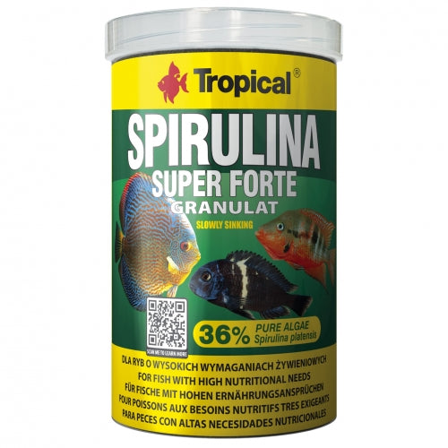 Gránulos de espirulina súper fuertes